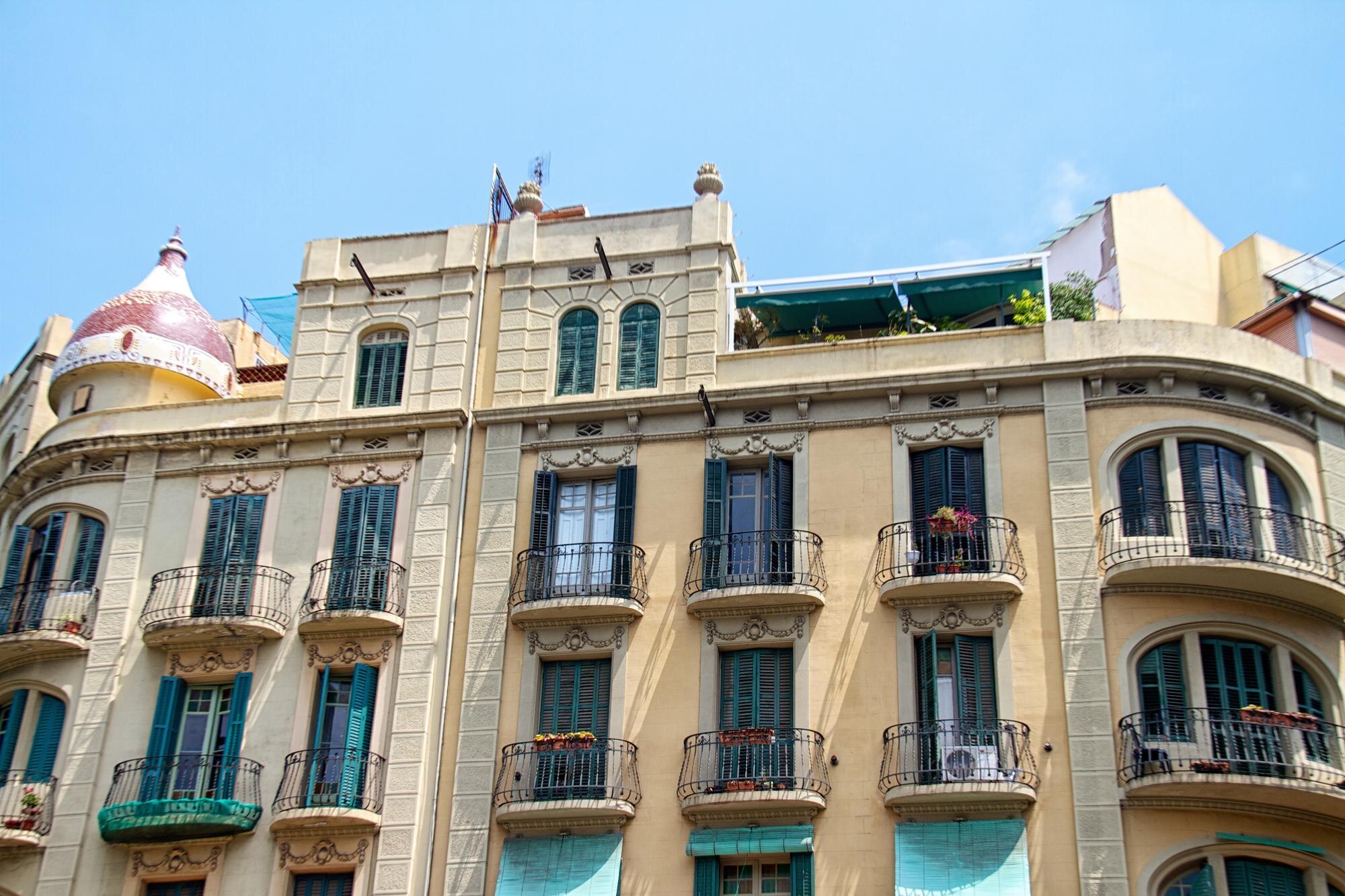 Edificios residenciales en el área de trabajo de Reformatta
